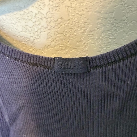 SKIMS Cotton Rib Tank - Available in Light Heather Grey, Navy, & Forest Green - Picture 8 of 12